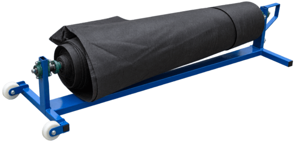 Sloopdoek afroller met sloopdoek Sloopdoek afroller